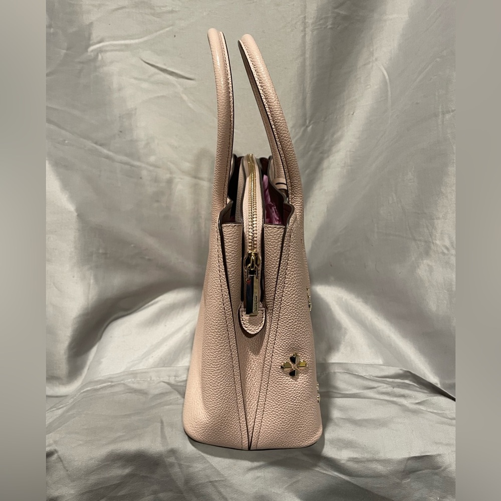 Kate Spade Pink Satchel with Gold Accents - Picture 6 of 16